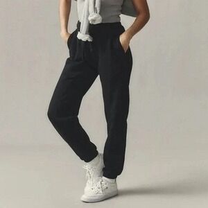 American Giant Classic Sweatpants Womens XS Black Drawstring Tapered Leg Jogger